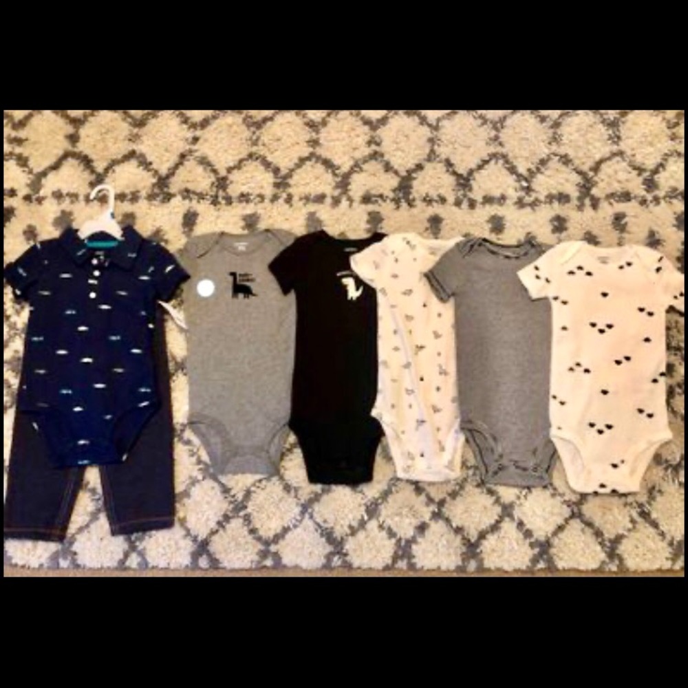 24 Month Boy Carter’s Outfit & Onesies/Bodysuits Clothing